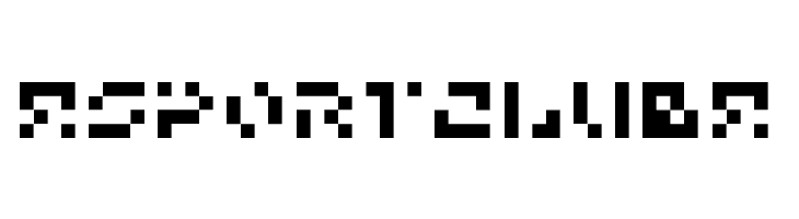 5Microchip Nowhere Regular  Free Fonts Download