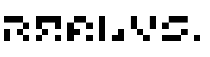 5Microchip Nowhere Regular  Free Fonts Download