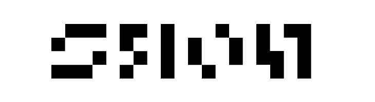 5Microchip Nowhere Regular  Free Fonts Download