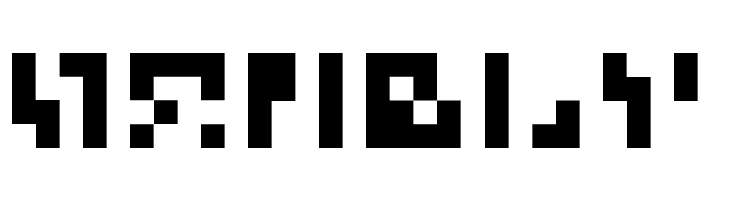 5Microchip Nowhere Regular  Free Fonts Download