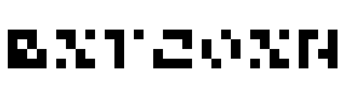 5Microchip Nowhere Regular  Free Fonts Download