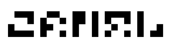 5Microchip Nowhere Regular  Free Fonts Download