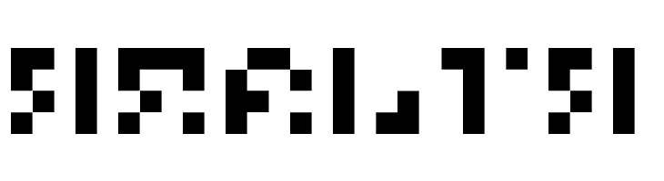 5Microchip Nowhere Regular  Free Fonts Download