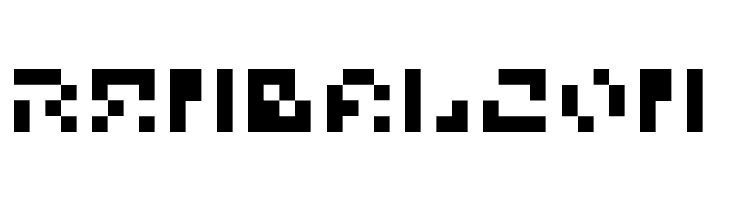 5Microchip Nowhere Regular  Free Fonts Download