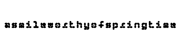 5Beans II Regular  Free Fonts Download