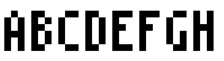 5Monopix Regular  Free Fonts Download