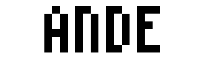 5Monopix Regular  Free Fonts Download