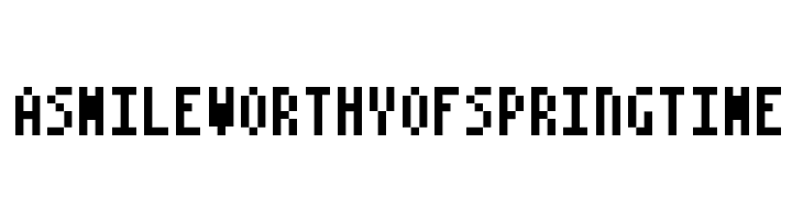 5Monopix Regular  Free Fonts Download