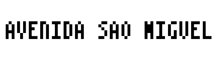 5Monopix Regular  Free Fonts Download