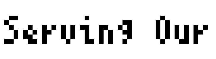 5Monopix Regular  Free Fonts Download