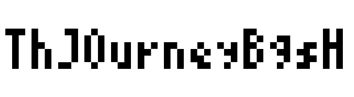 5Monopix Regular  Free Fonts Download