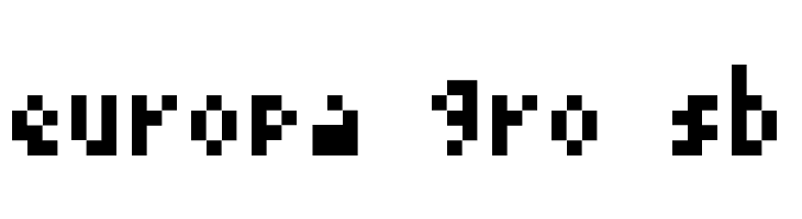 5Monopix Regular  Free Fonts Download