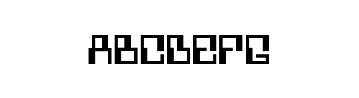 5Computerized Regular  Free Fonts Download
