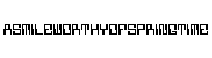 5Computerized Regular  Free Fonts Download