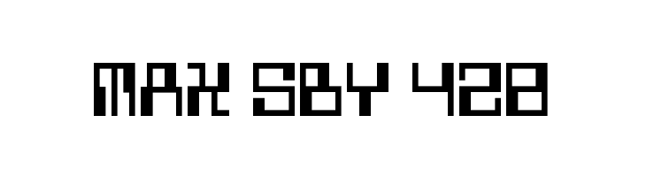 5Computerized Regular  Free Fonts Download