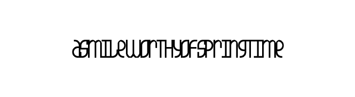 5Champagne Unicase Regular  Free Fonts Download