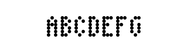 5Dotmatrix 1979 Regular  Free Fonts Download