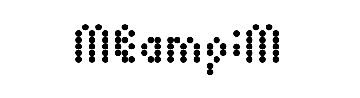 5Dotmatrix 1979 Regular  Free Fonts Download