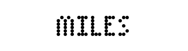 5Dotmatrix 1979 Regular  Free Fonts Download