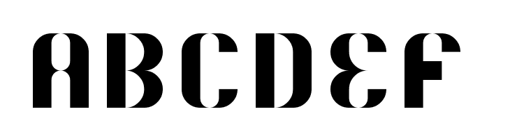 5Curvo Regular  Free Fonts Download