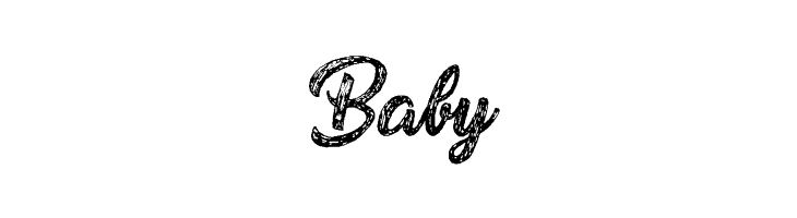 Baby Drawing Nature Personal Use Font