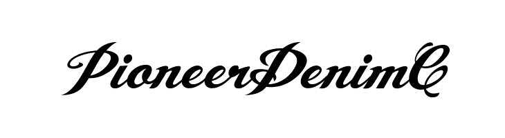 PioneerDenimC Angel Tears Neue Personal Us Regular Font