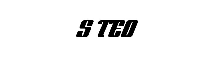 STEO Secret Agent Personal Use Font