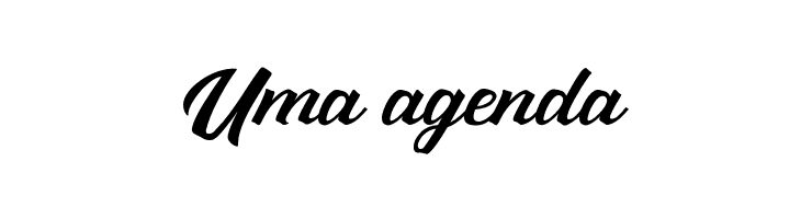 Uma%2Bagenda Sebastianapersonaluse Font