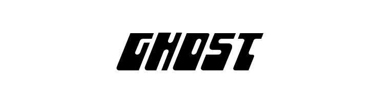 GHOST Powerhouse Font