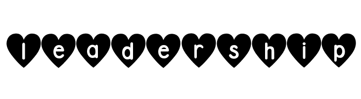 DJB Shape Up Hearts  Free Fonts Download
