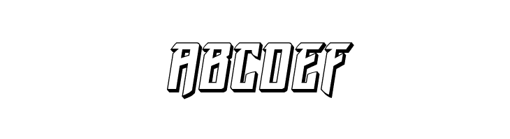 Winter Solstice 3D Italic  Free Fonts Download