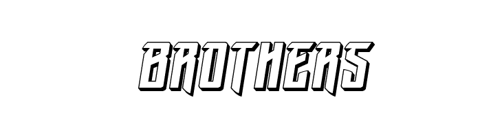 Winter Solstice 3D Italic  Free Fonts Download