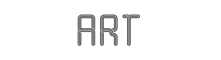 Racetrack Stencil  Free Fonts Download