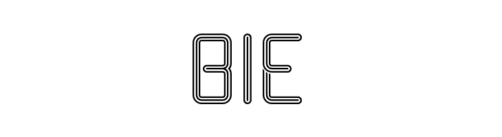 Racetrack Stencil  Free Fonts Download