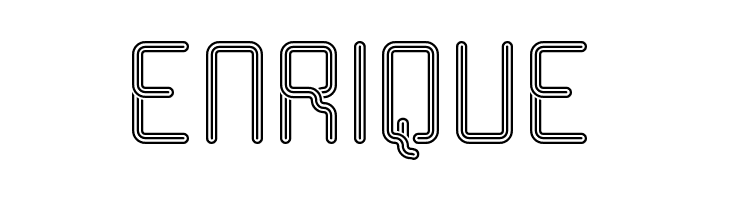 Racetrack Stencil  Free Fonts Download