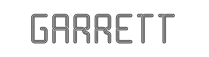 Racetrack Stencil  Free Fonts Download