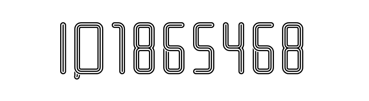 Racetrack Stencil  Free Fonts Download