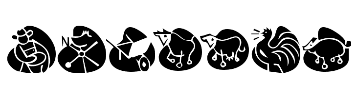 KR Back On The Farm  Free Fonts Download