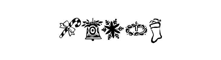 KR Christmas Dings Two  Free Fonts Download