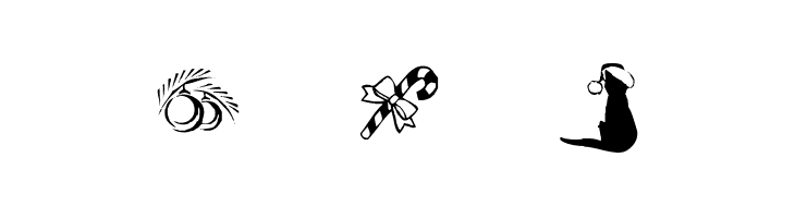 KR Christmas Dings Two  Free Fonts Download