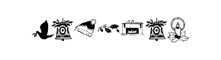 KR Christmas Dings Two  Free Fonts Download