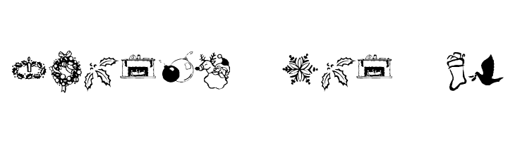 KR Christmas Dings Two  Free Fonts Download