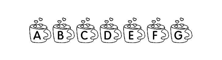 KR Coffee Love  Free Fonts Download