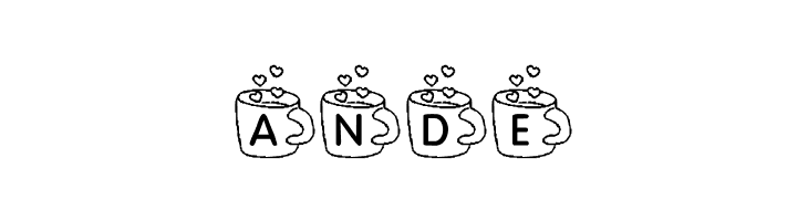KR Coffee Love  Free Fonts Download
