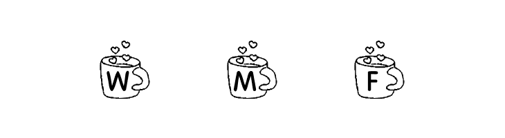 KR Coffee Love  Free Fonts Download