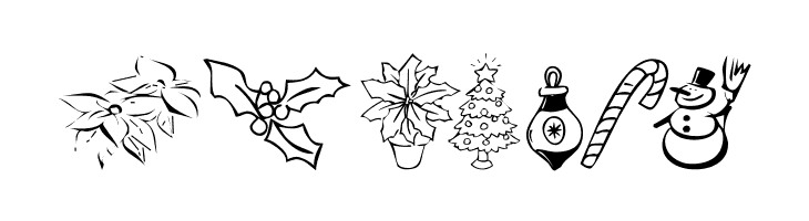 KR Christmas Dings 2004 Five  Free Fonts Download