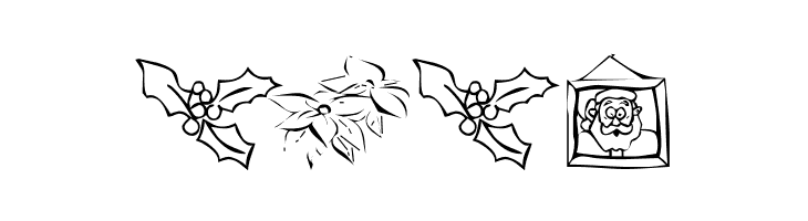 KR Christmas Dings 2004 Five  Free Fonts Download