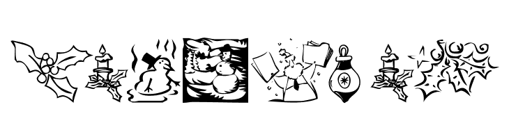 KR Christmas Dings 2004 Five  Free Fonts Download