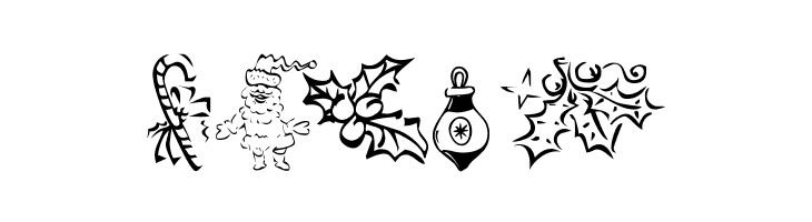 KR Christmas Dings 2004 Five  Free Fonts Download