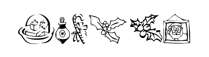 KR Christmas Dings 2004 Five  Free Fonts Download